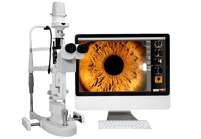 Slit Lamp with Viewing System at KVM Eye Hospital, Gwalior